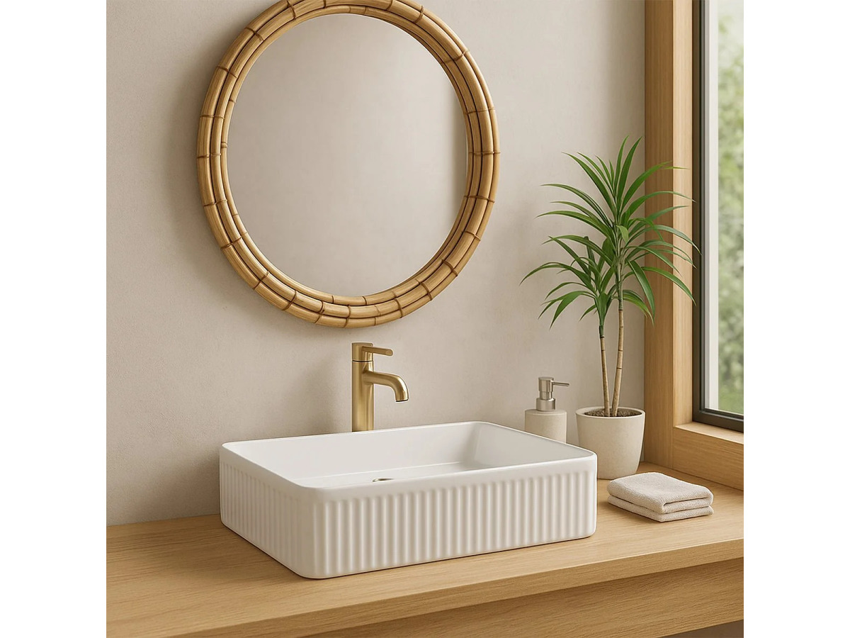Lavabo sobre encimera grande Gina