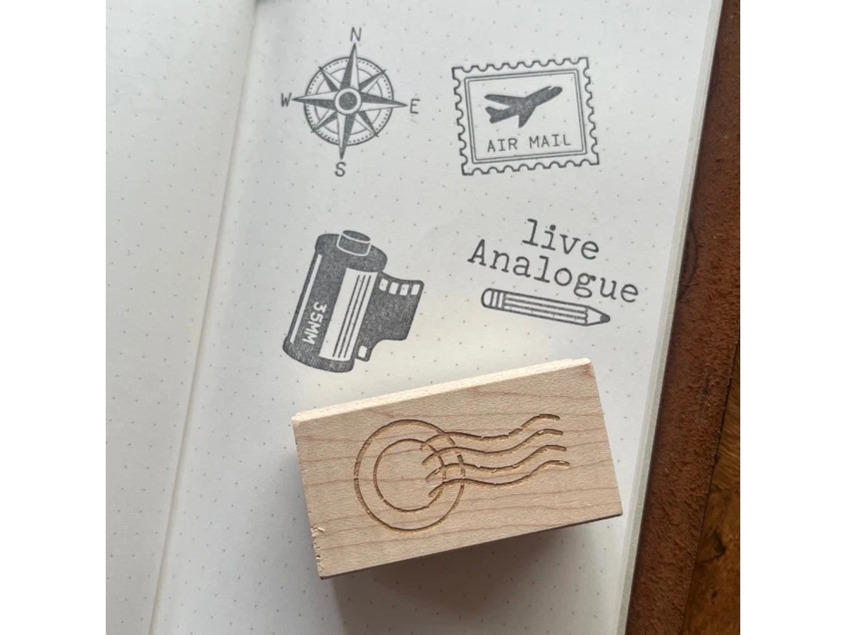 Postmark Rubber Stamp