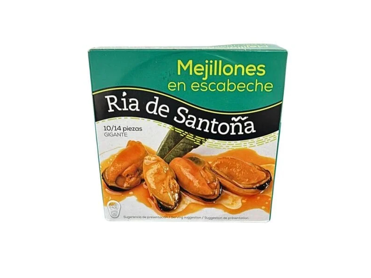 Mejillones en Escabeche Gigantes Ría de Santoña