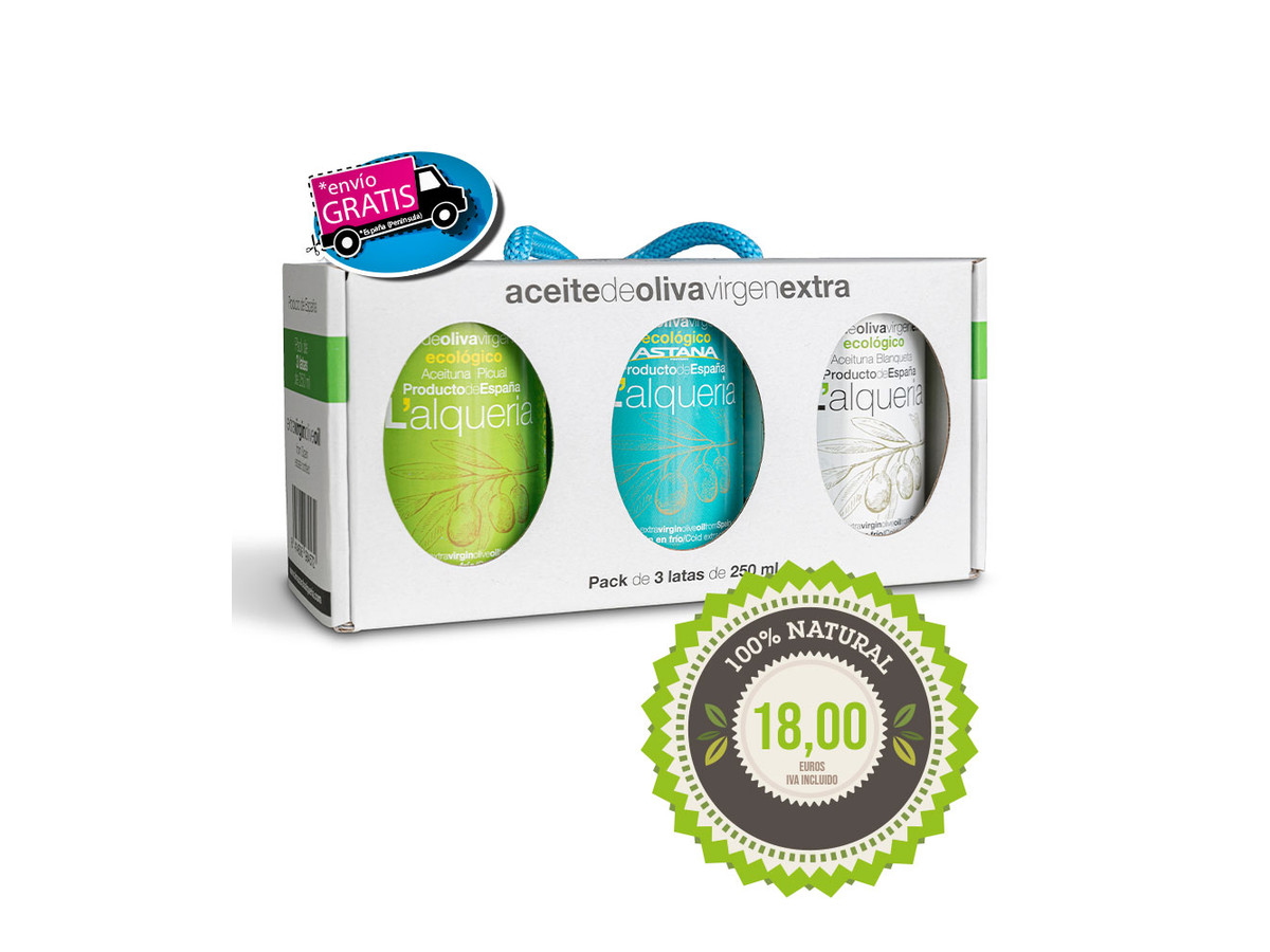 Pack de 3 Latas 250ml Ecológico – Especial Regalos Cosecha Octubre 2025