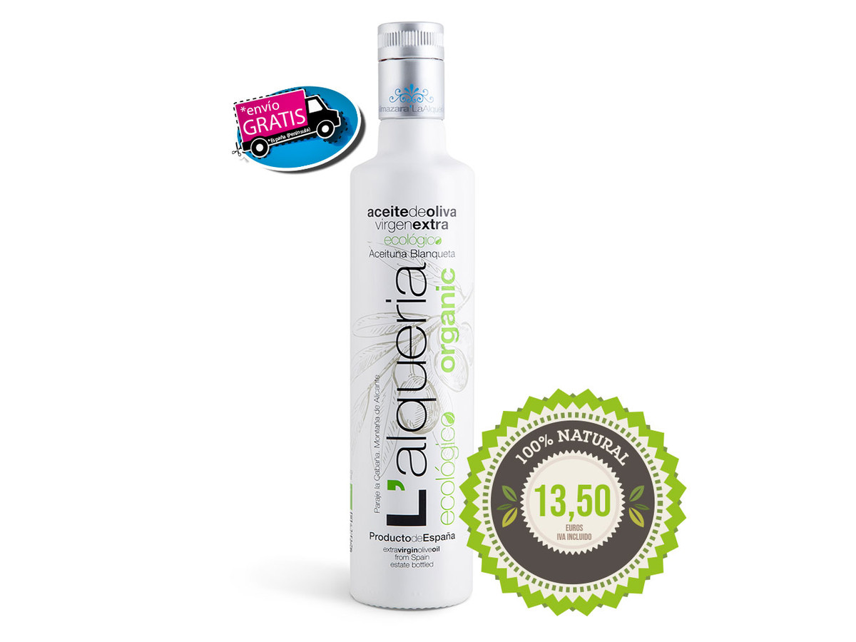 L’Alqueria. Blanqueta Ecológica. Cosecha Octubre 2025. 500 ml. Caja 6 unidades