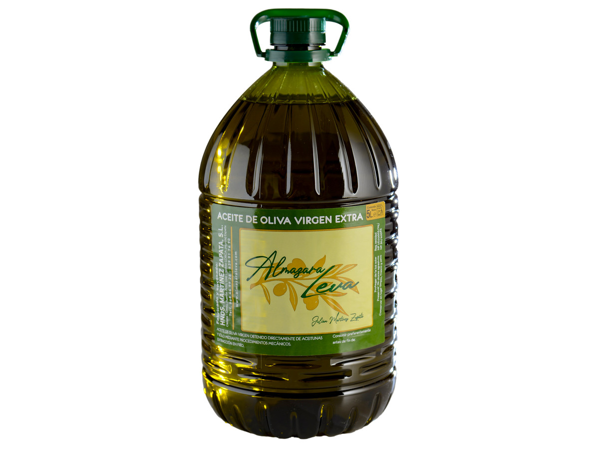 Almazara Leva Virgen Extra 4 Garrafas 5 Litros