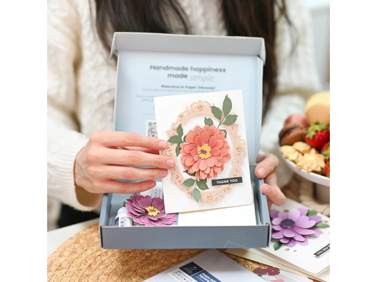 Floral Elegance Greeting Card Kit