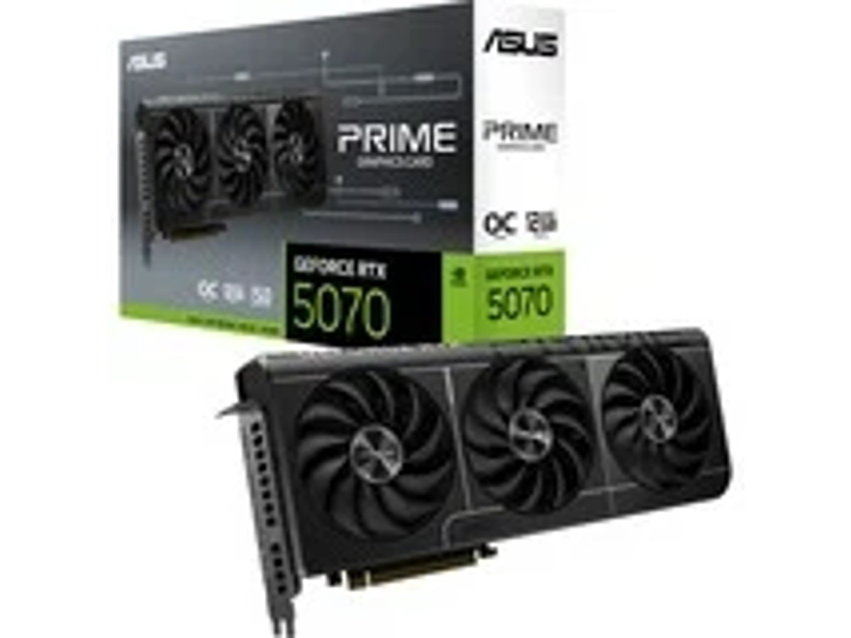 ASUS Prime -RTX5070-O12G NVIDIA GeForce RTX 5070 12 GB GDDR7, Tarjeta gráfica GeForce RTX 5070, 12 G