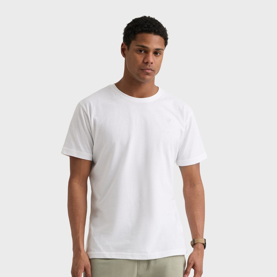T-shirt melange white