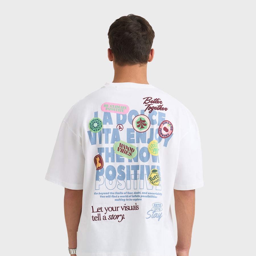 T-shirt visual white