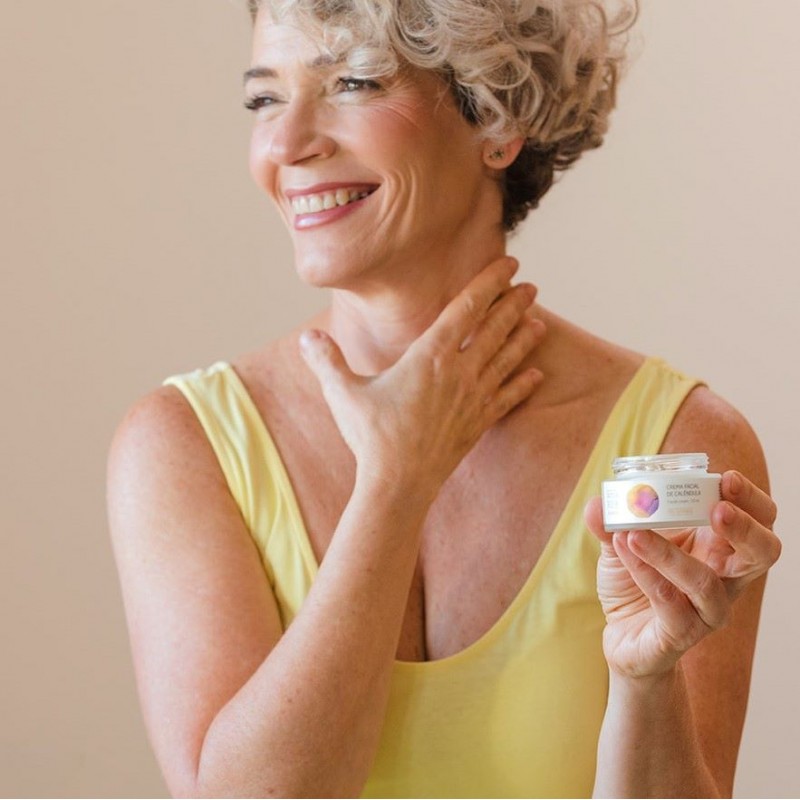 Crema Facial de Calendula