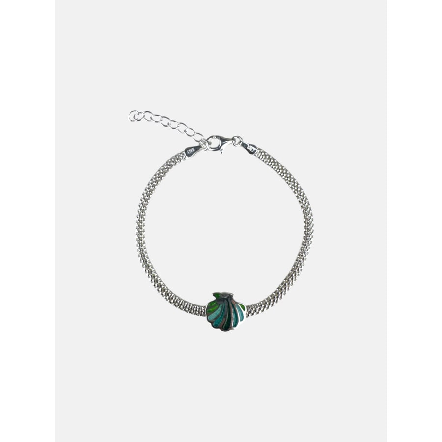 Pulsera Concha malla esmalte