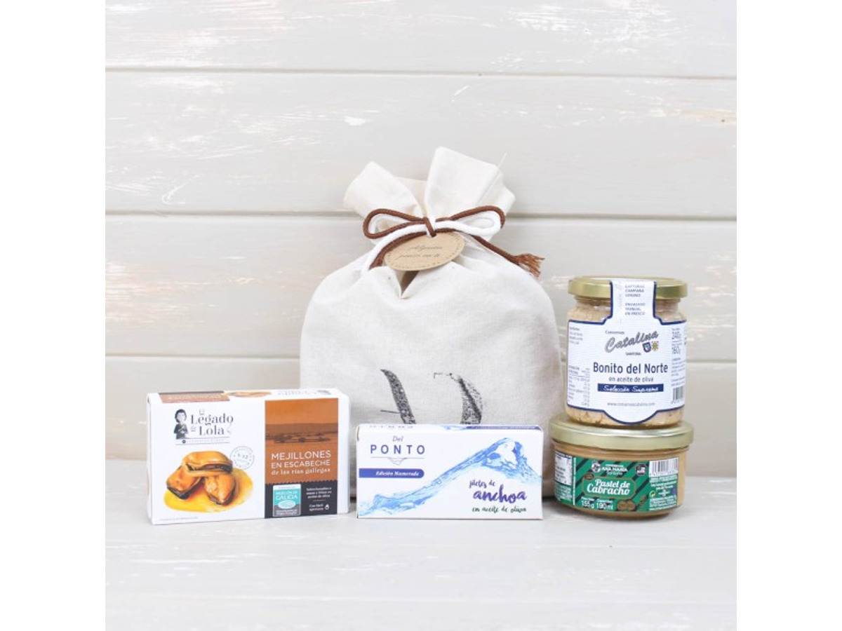 Saco regalo gourmet Sabores del Mar