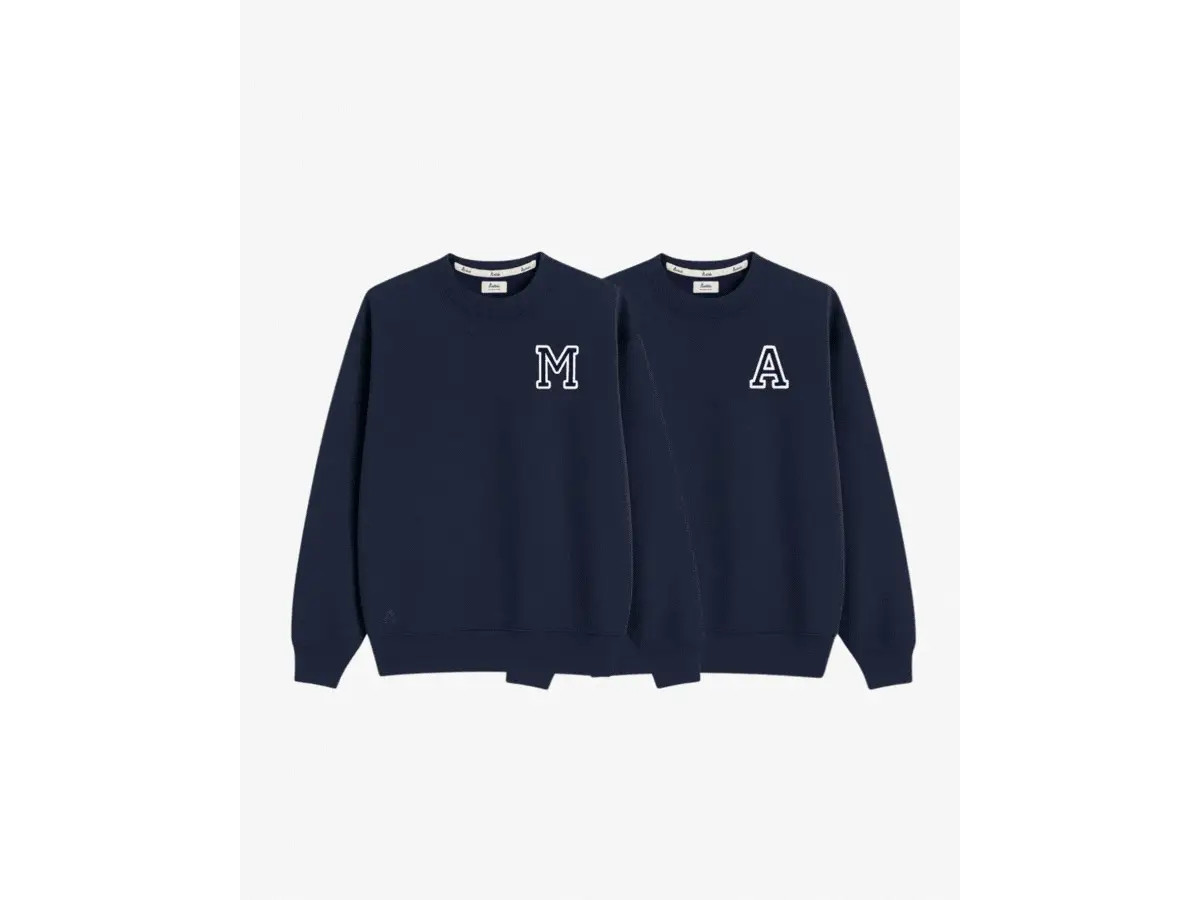 Pack de 2 sudaderas inicial adulto y niño