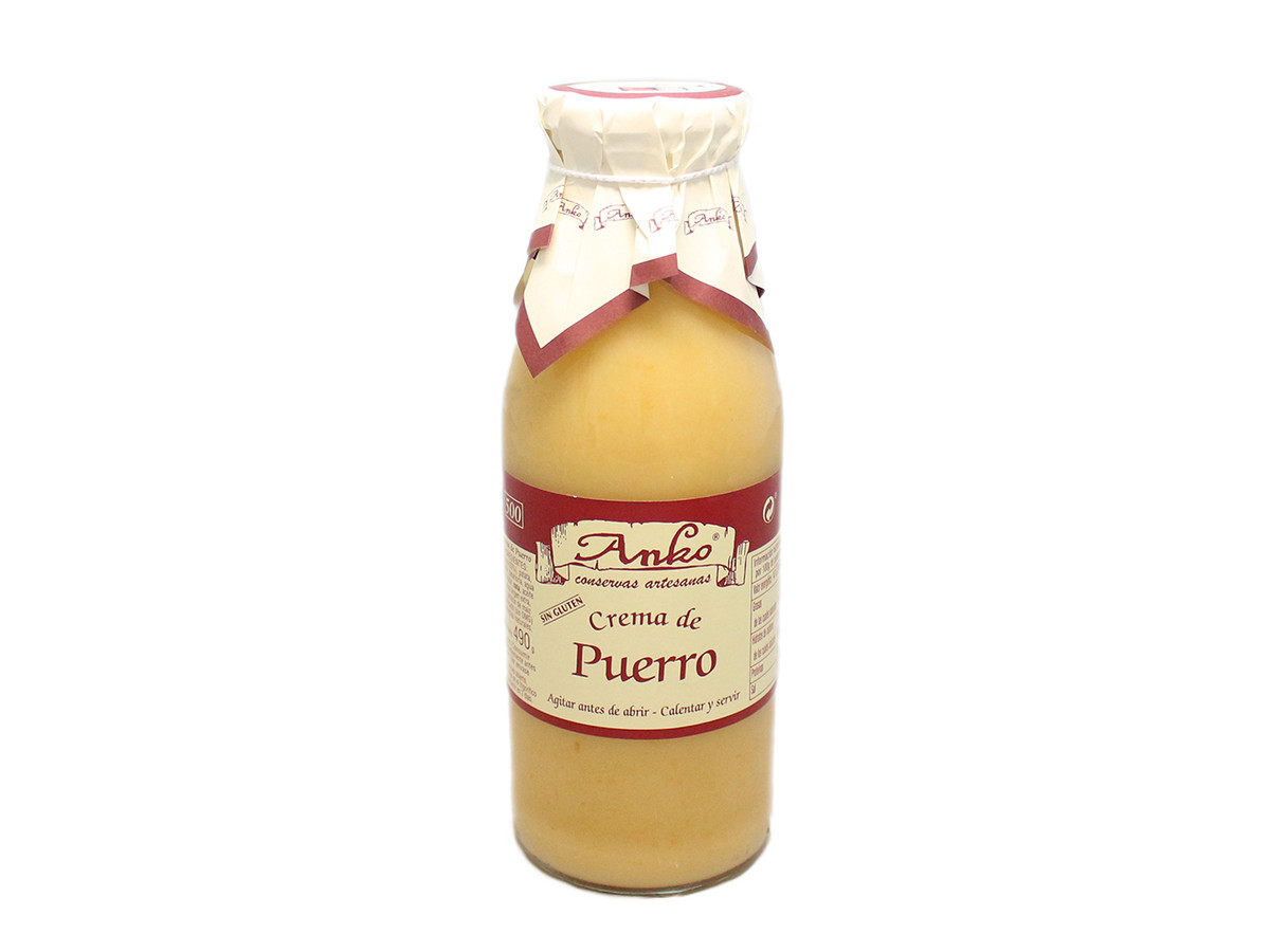 Crema de Puerro, 500ml - Conservas Anko