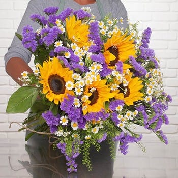 Ramo de girasoles