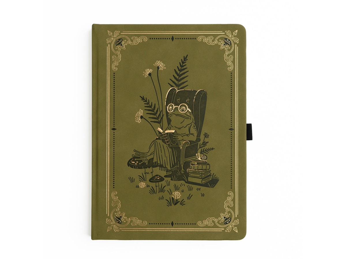 Literary Frog Notebook