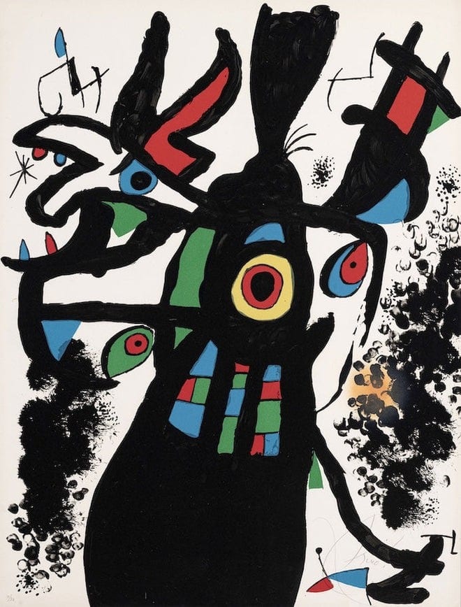 Montroig 3 de Joan Miró