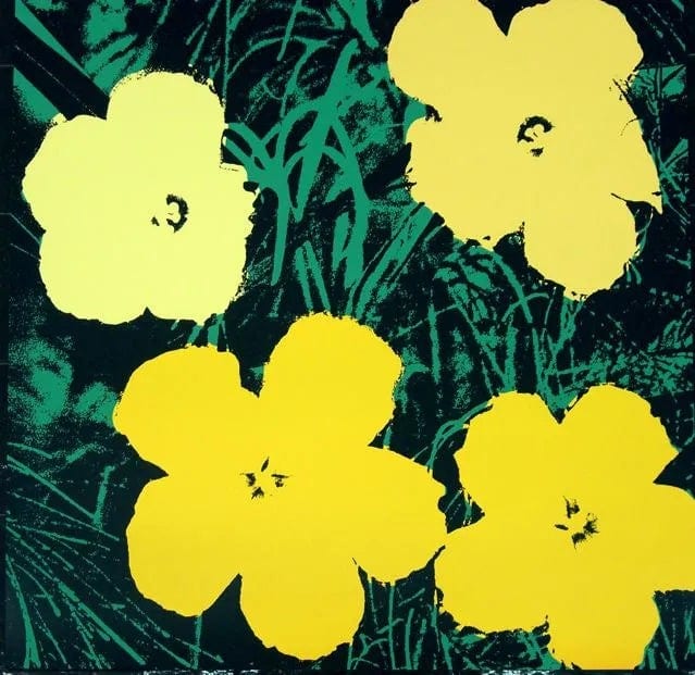 Flores I de Andy Warhol