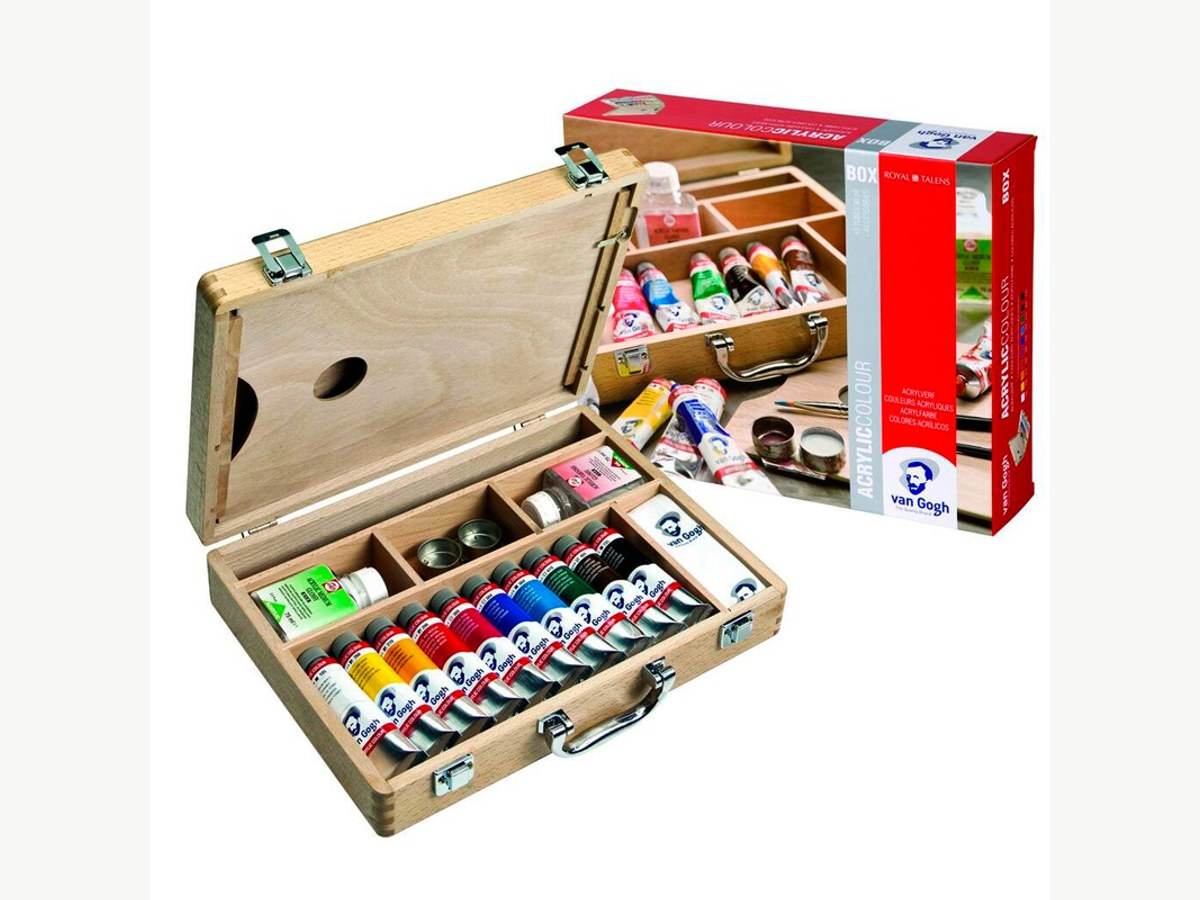 Cajas de acrílicos