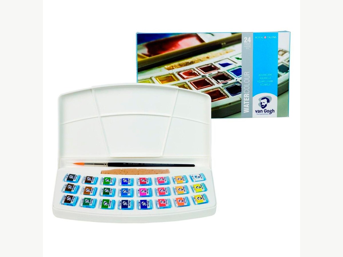 Cajas de acuarelas