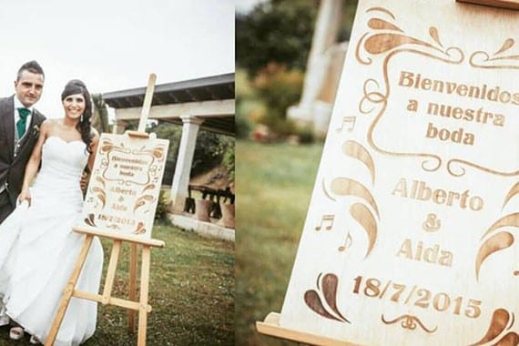CARTELES DE MADERA PARA BODAS
