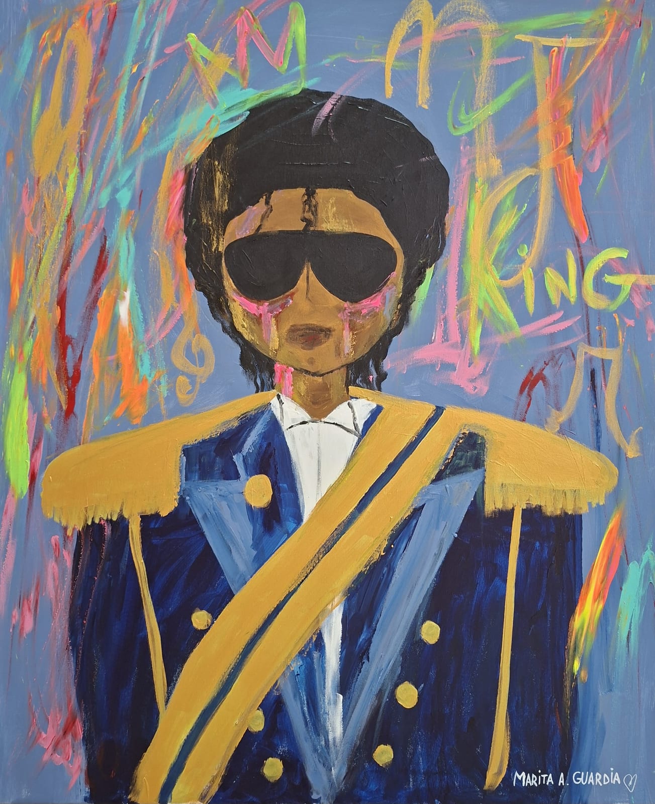 michael jackson 100x81cm