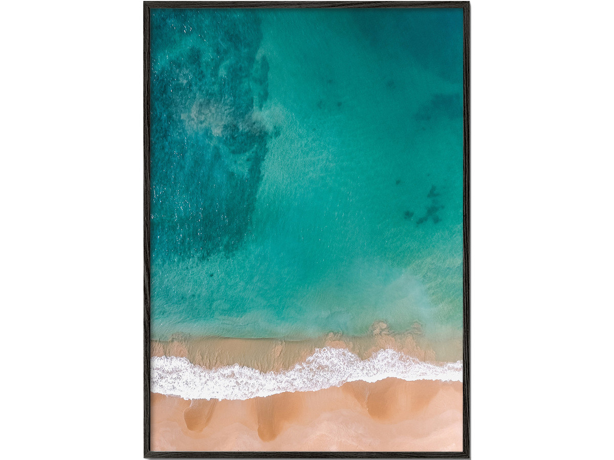 Cuadro orilla playa