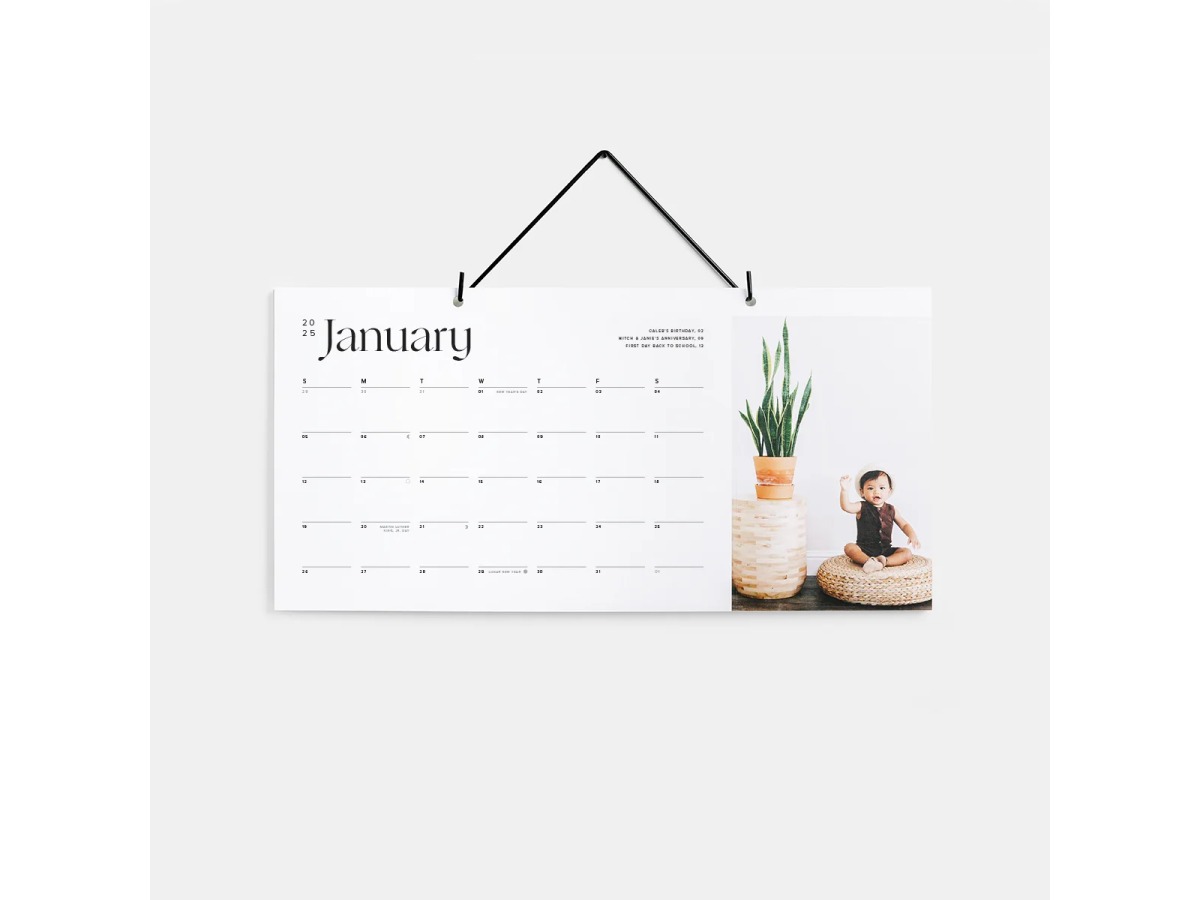 Modern Wall Calendar