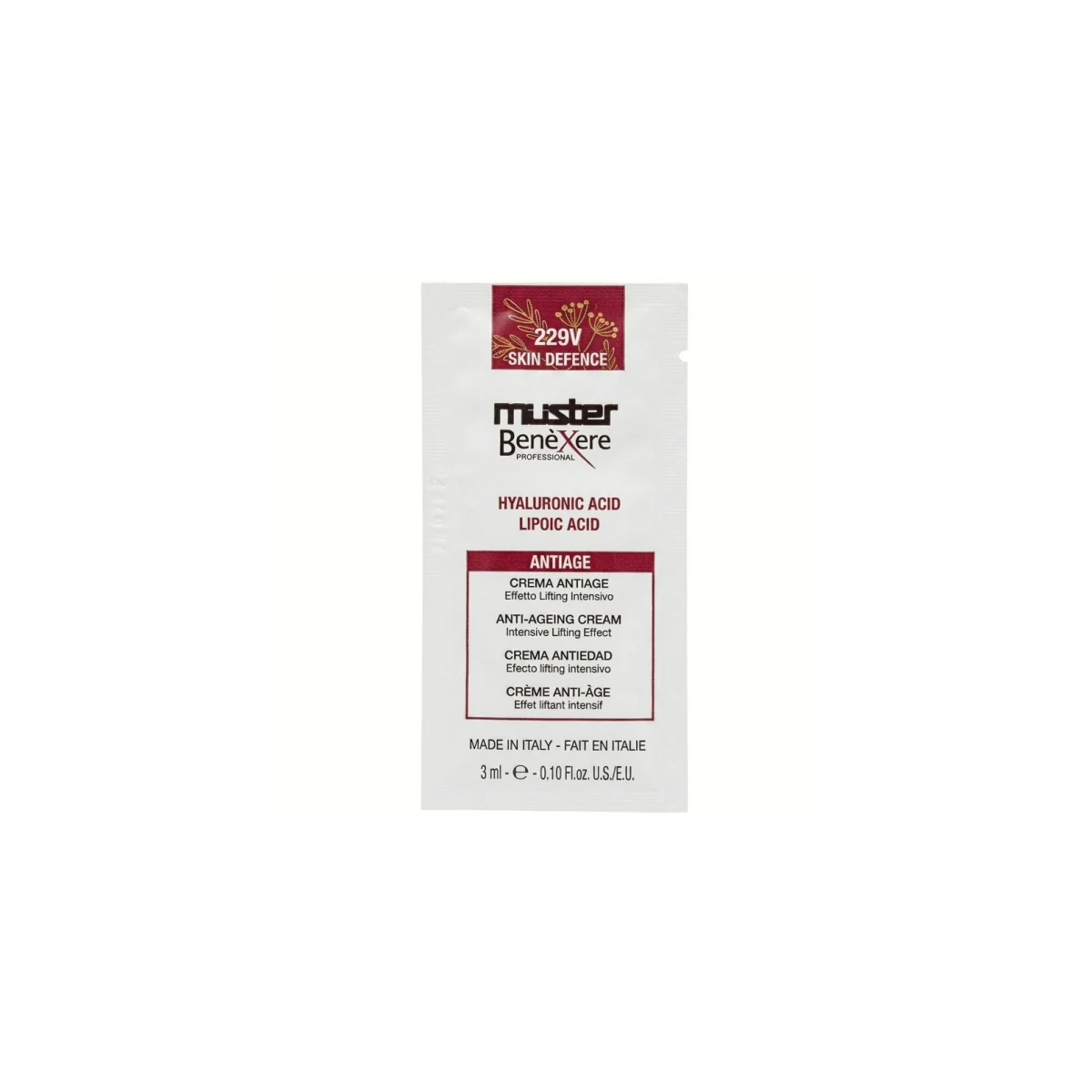 MUSTER BENEXERE 229V Crema Antiedad Sachet 3ml