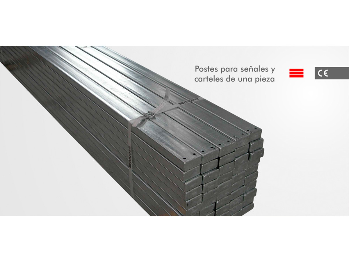 Postes para señales y carteles