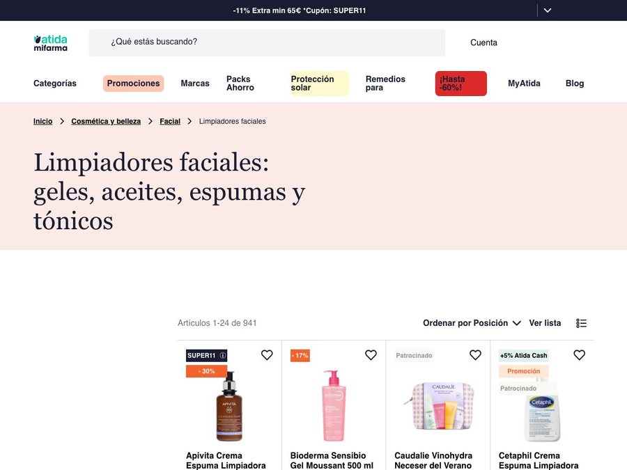 Limpieza facial