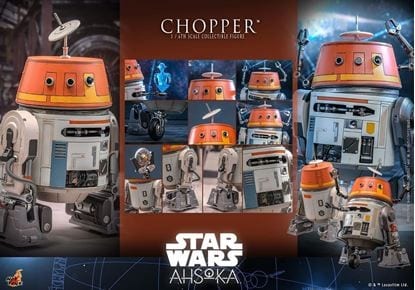 Star Wars Ahsoka Figura 1/6 Chopper