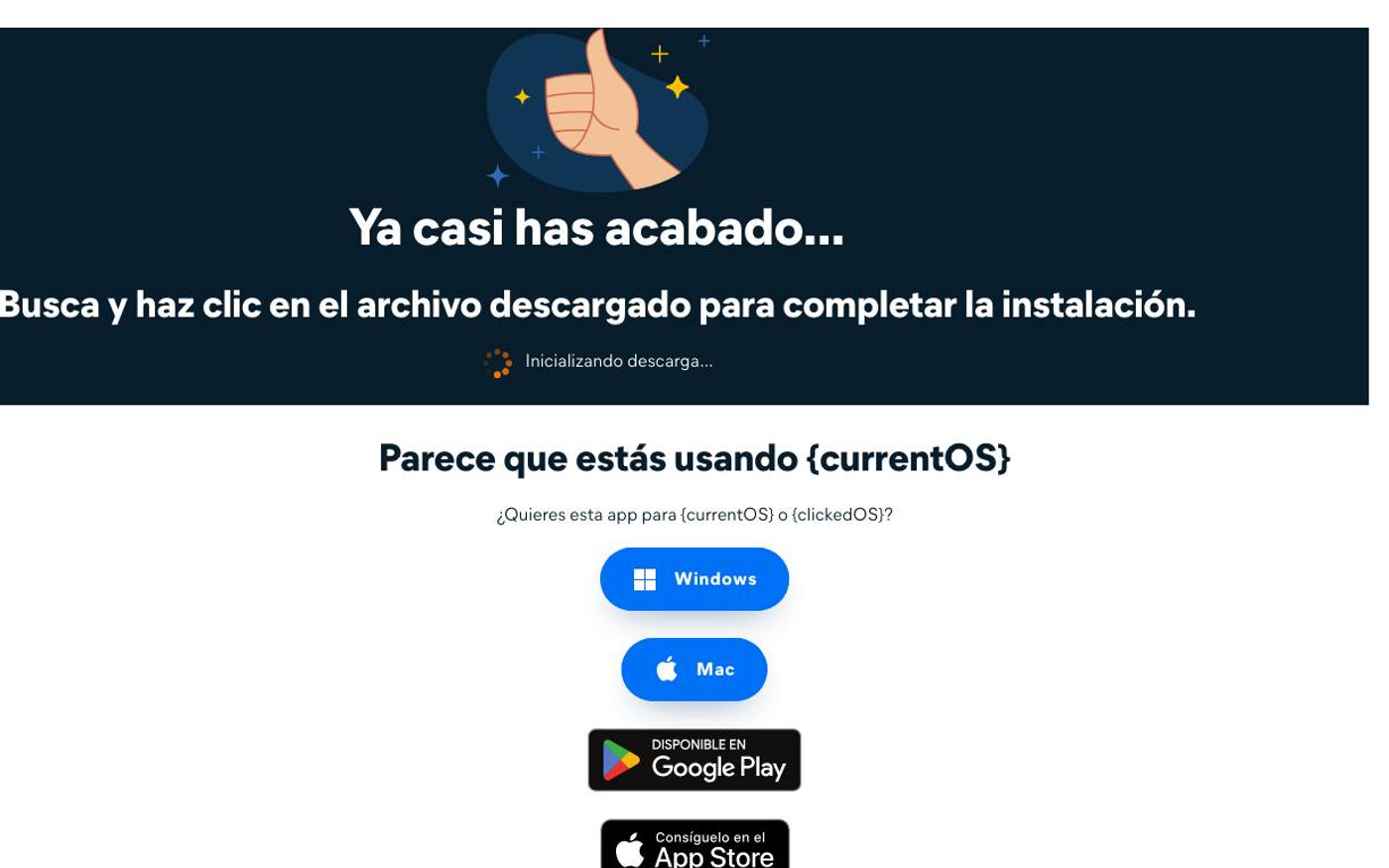 Captura limpia de la home oficial de Avast