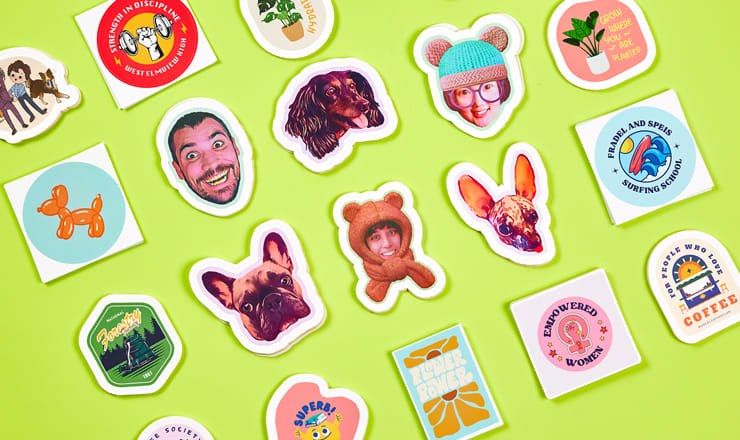 Pegatinas personalizadas