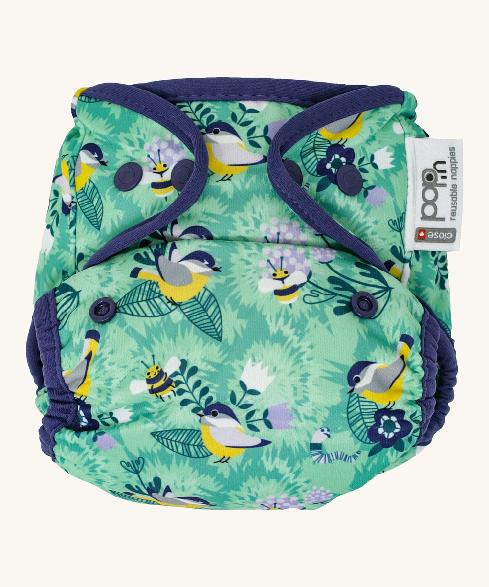 Pop-In One-Size Printed Nappy - Poppers