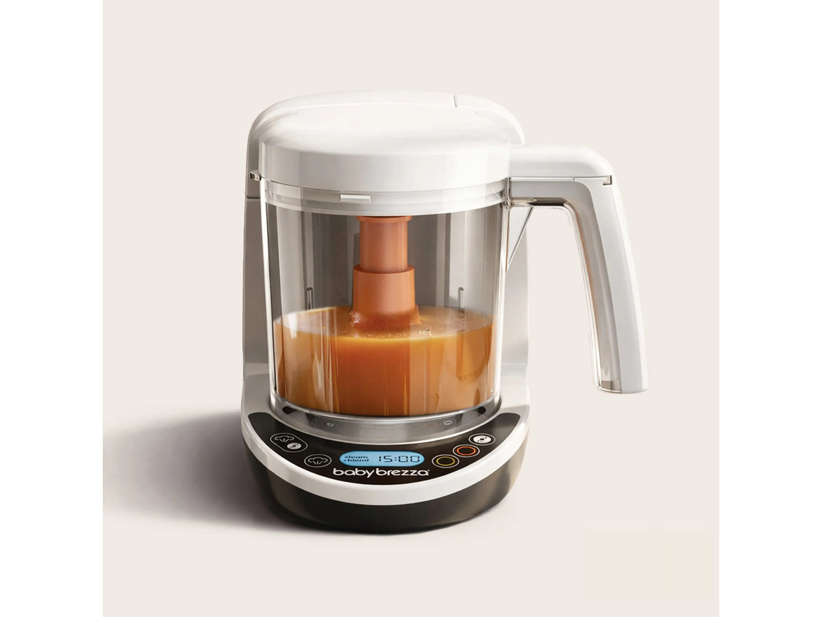 One Step™ Baby Food Maker Deluxe: Steamer & Blender for Homemade Baby Food