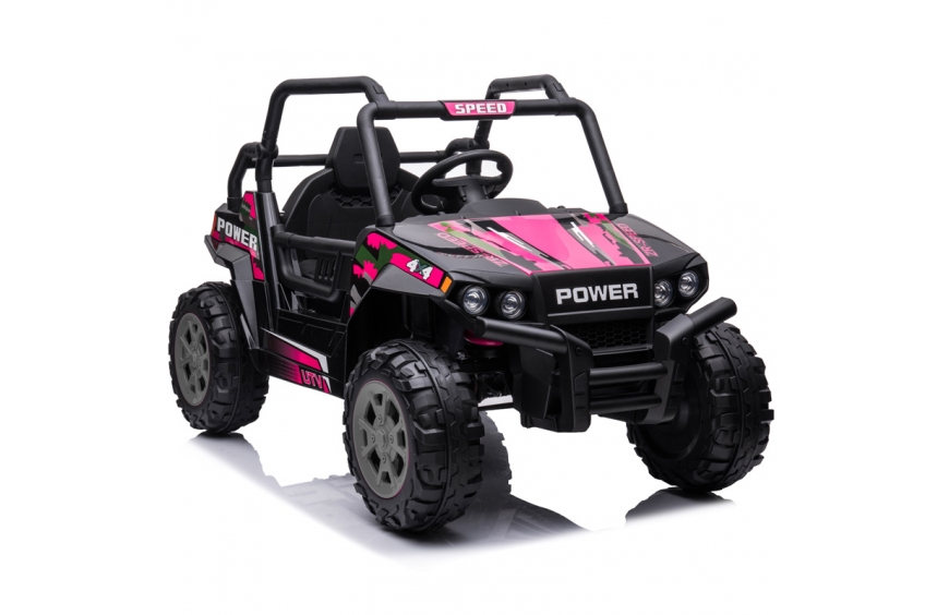 Coche eléctrico para niños BUGGY SCOUT con batería 12v y ruedas EVA