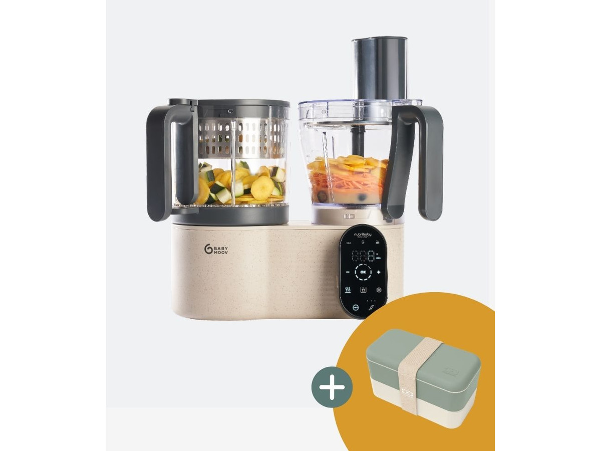 Robot cuiseur Nutribaby Evolution - 5 en 1 avec découpe intégrée