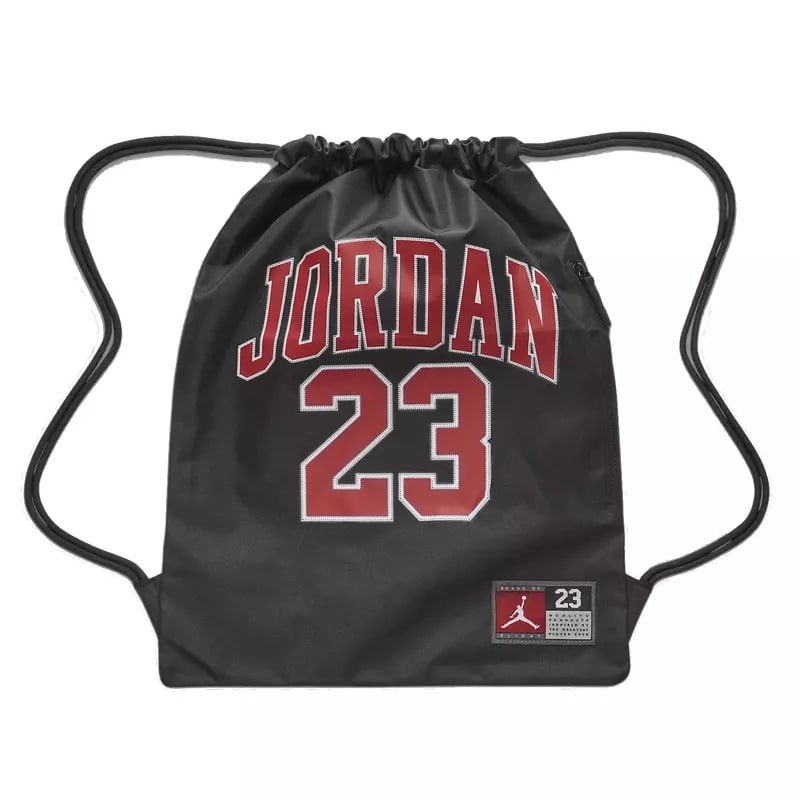 Bolsa Gym Camiseta Jordan 23 Negra
