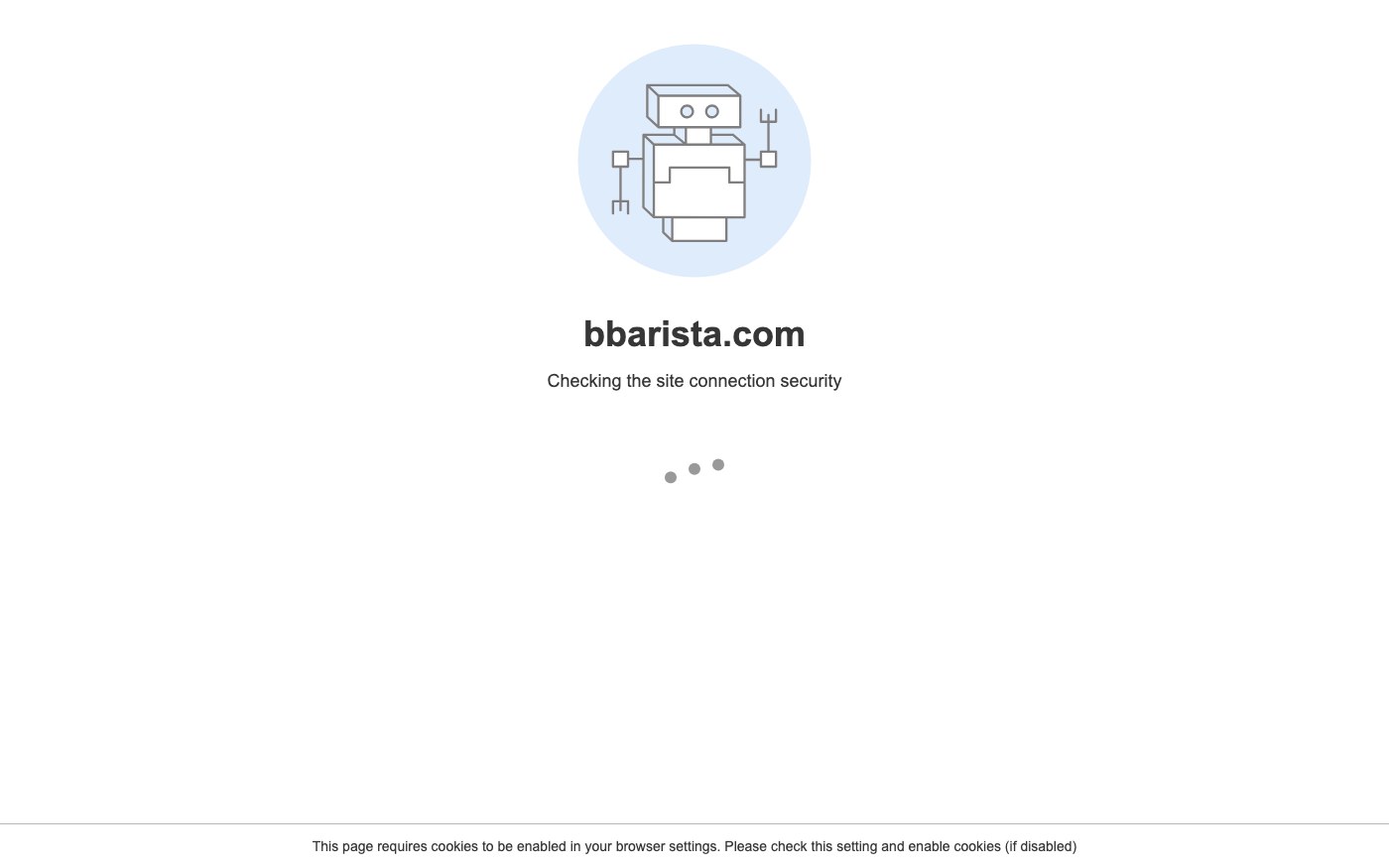 Captura limpia de la home oficial de Bbarista