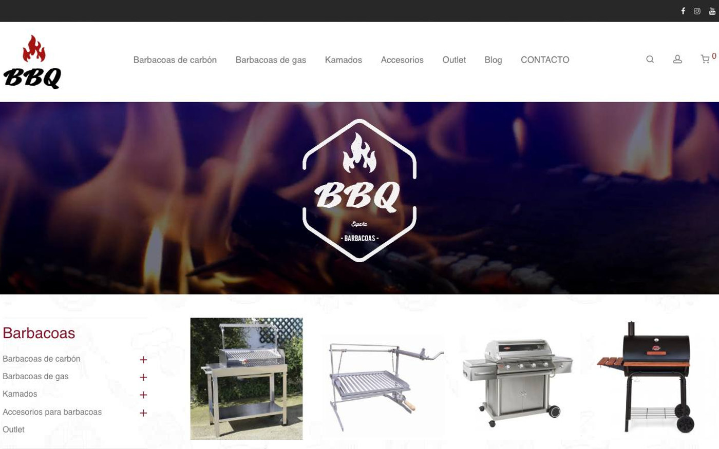 Captura limpia de la home oficial de BBQ.es