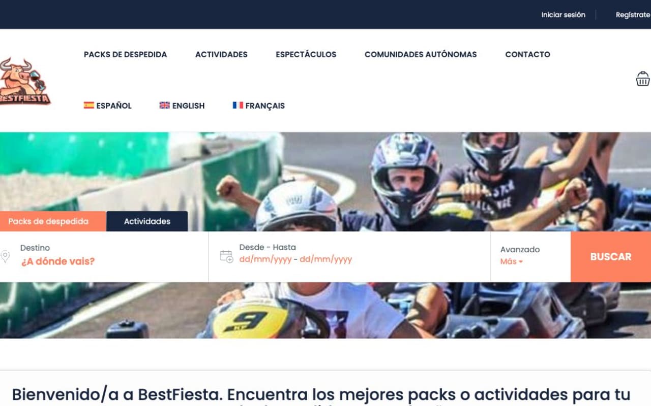 Portada limpia de la web oficial de Best Fiesta
