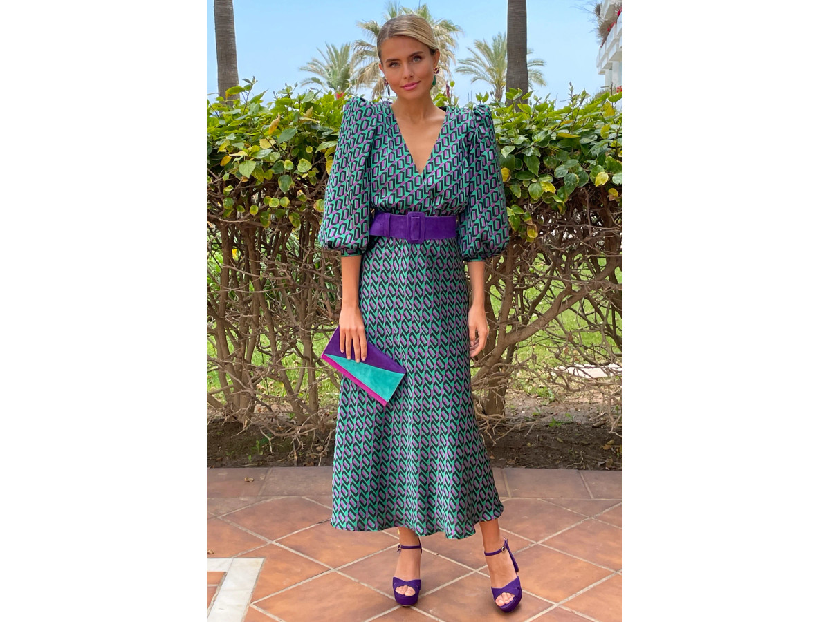 Vestido Málaga mangas
