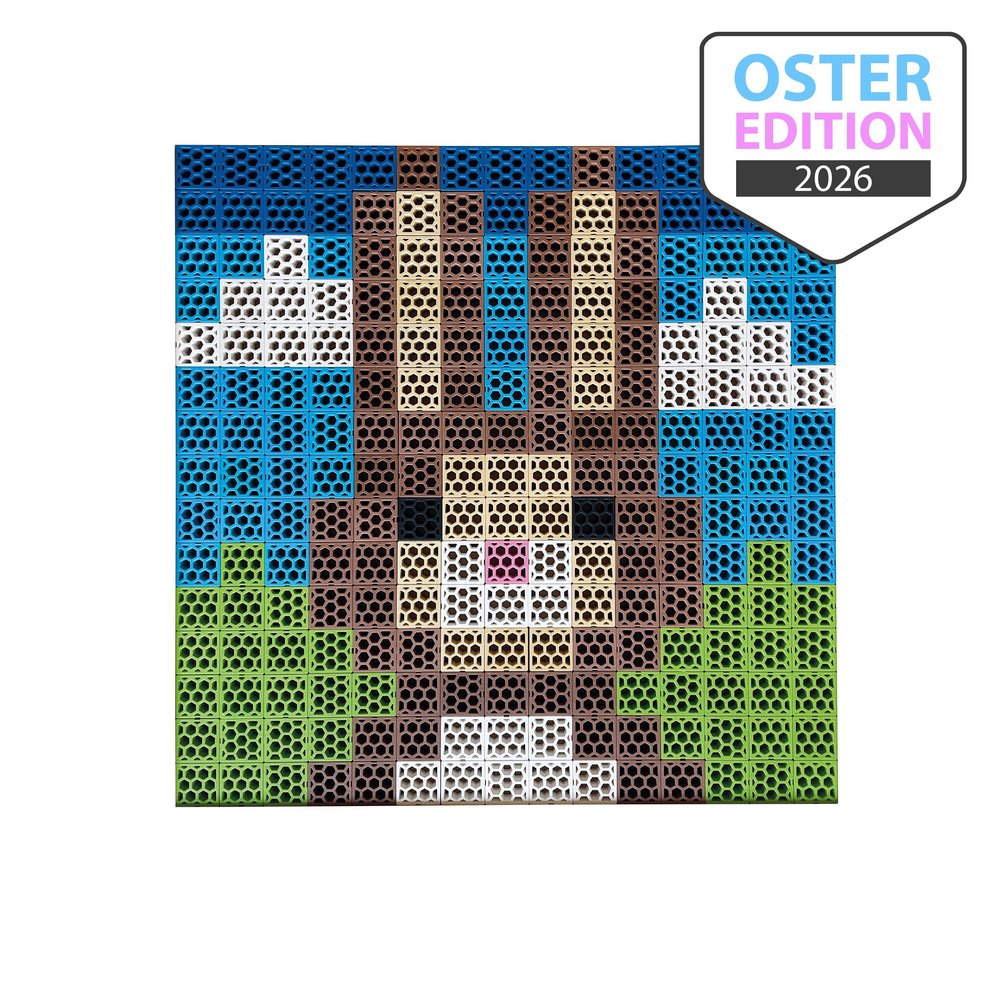 Pixel-Motiv "HASE" (ohne Rahmen)