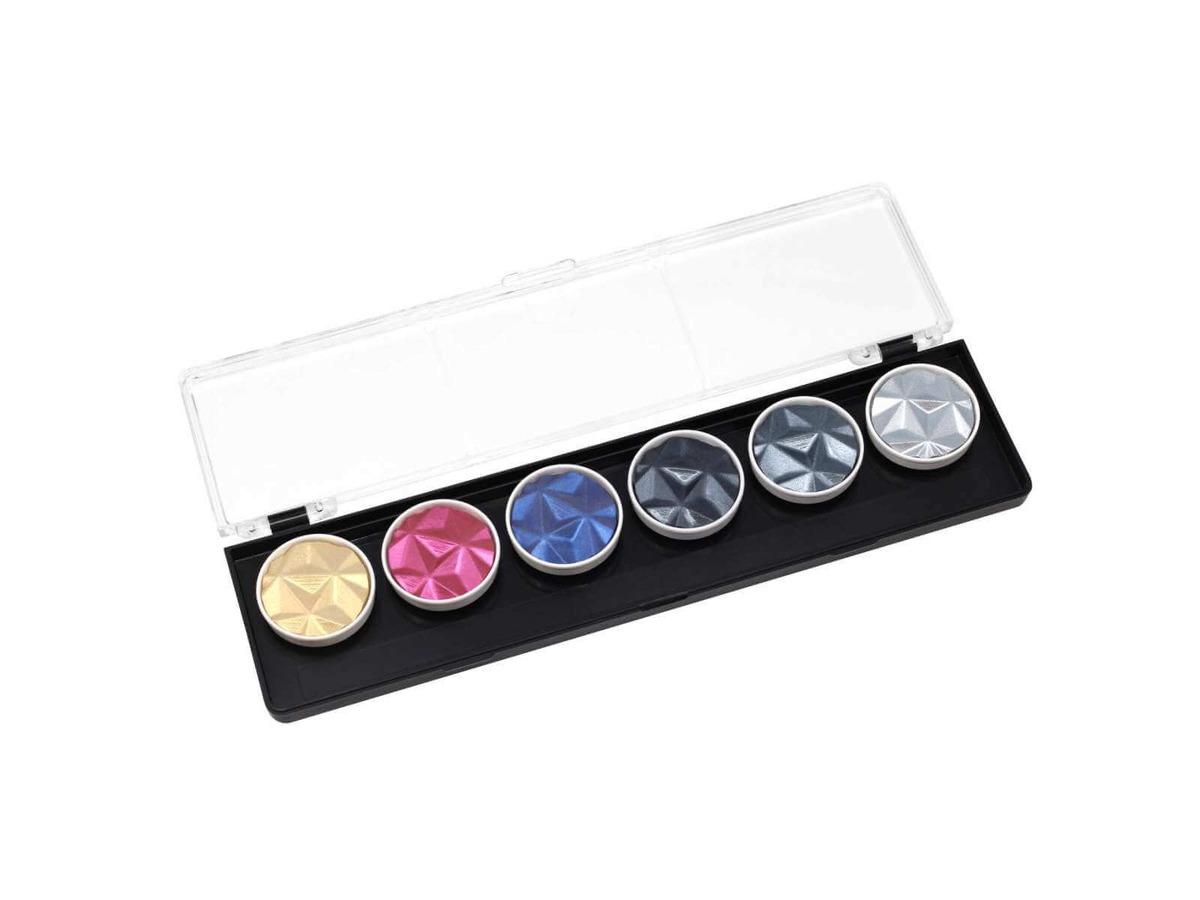 Finetec Watercolor 6 Pearl Colour Set – Galaxy