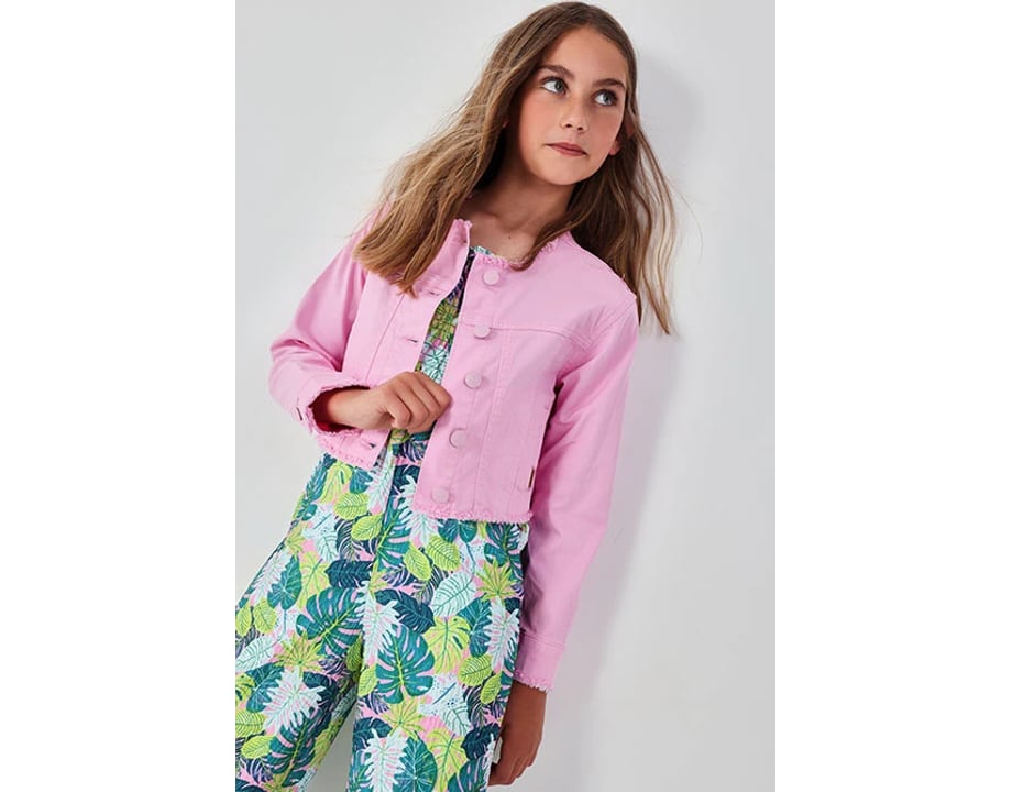 jacket niña pink