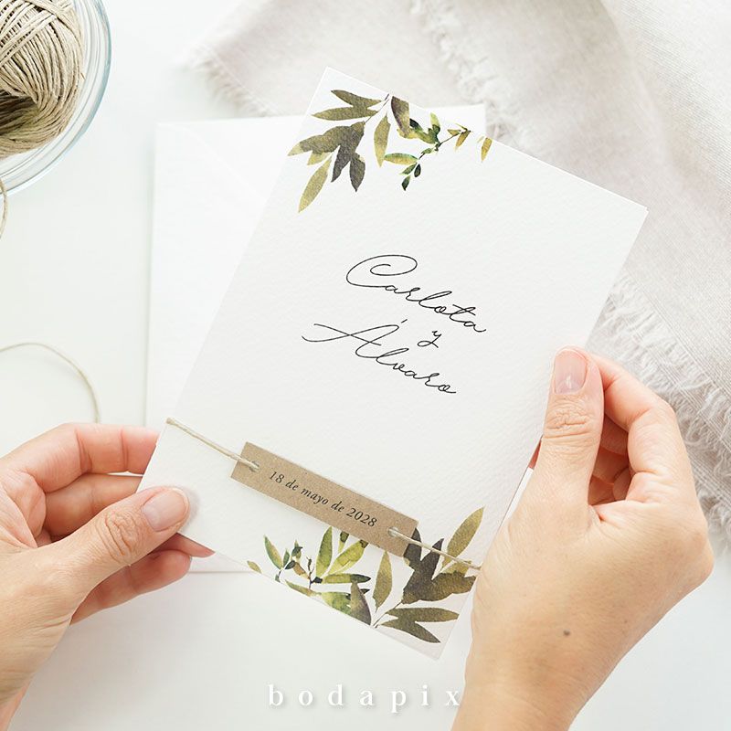 Invitación de boda Arezzo