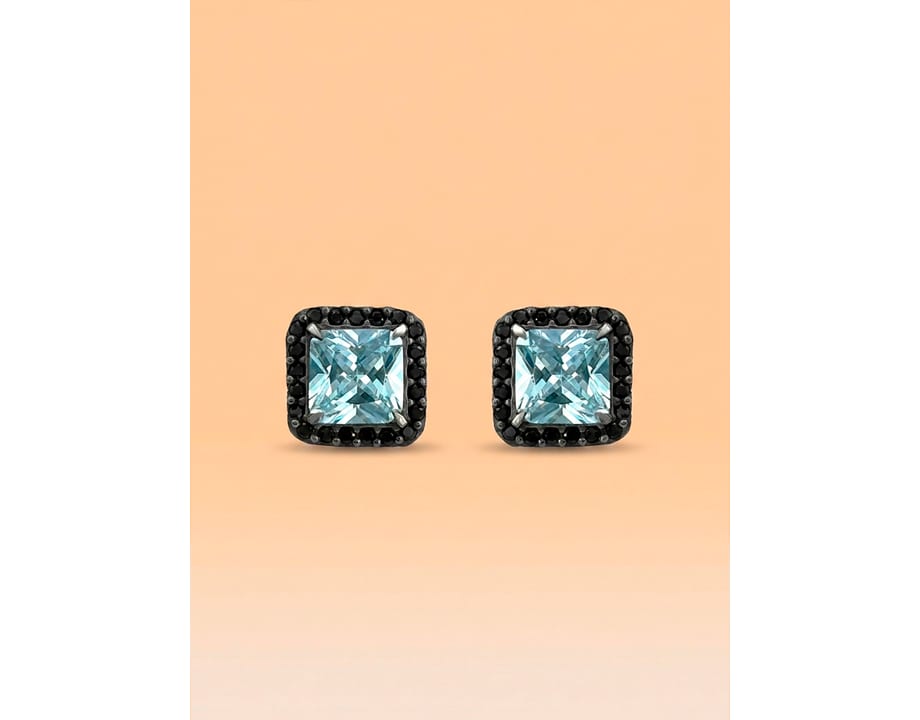 Pendientes Basics en plata y oro