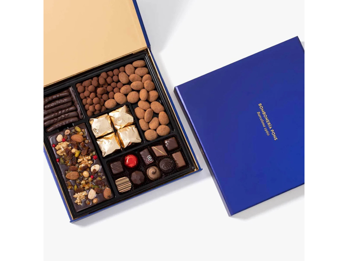 Bombones combinados, caja 600 g