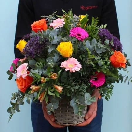 Centros y Cestas de flores
