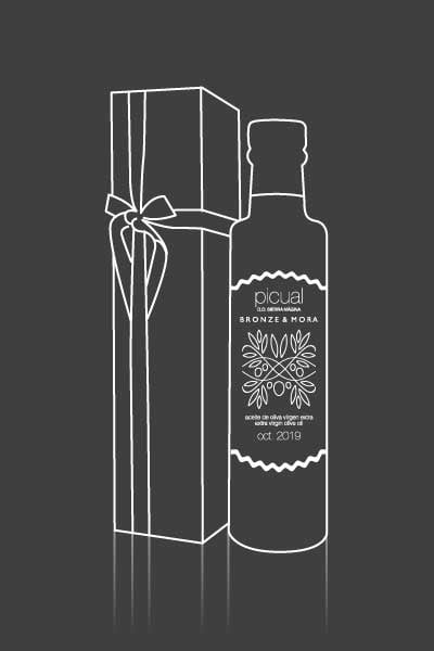 Botellas de aceite de oliva para regalar