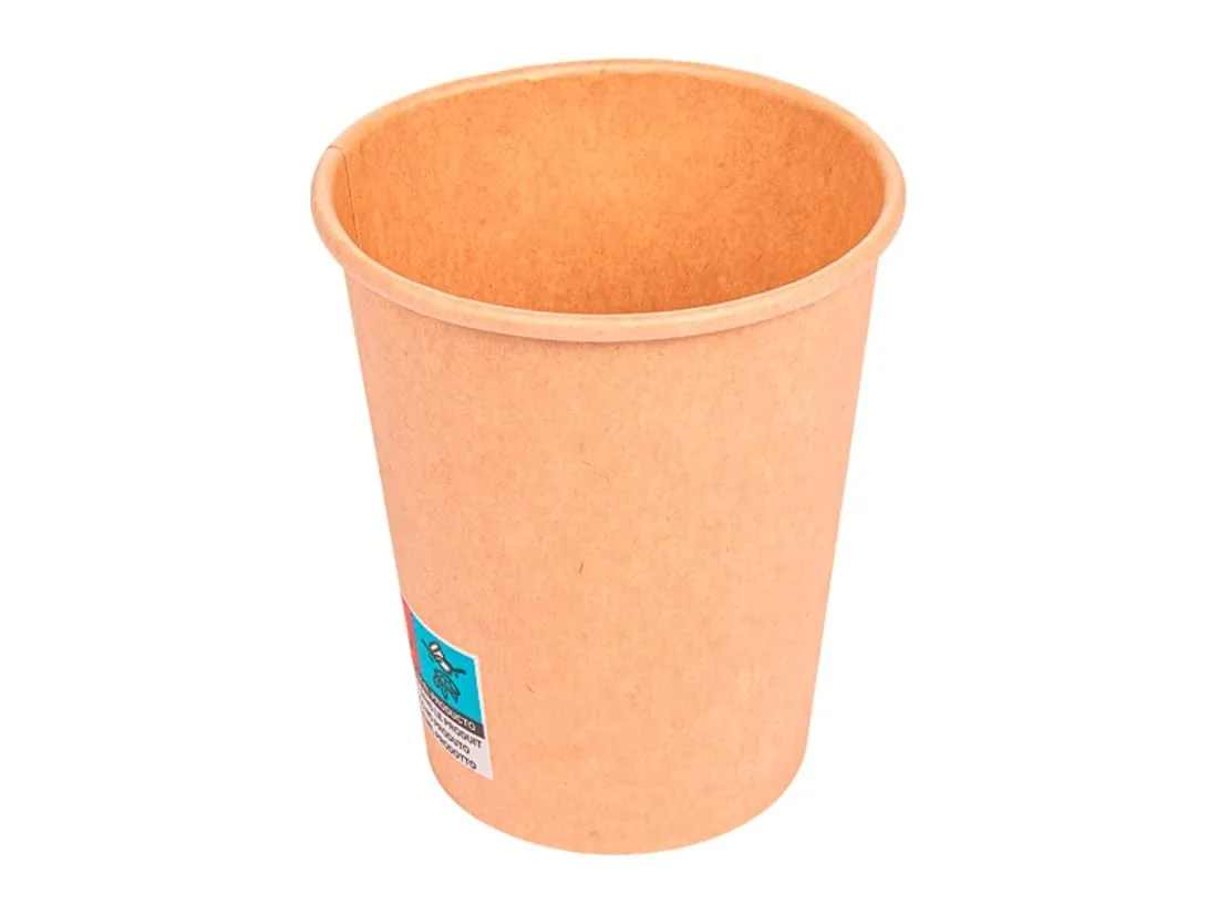 Vaso de cartón kraft