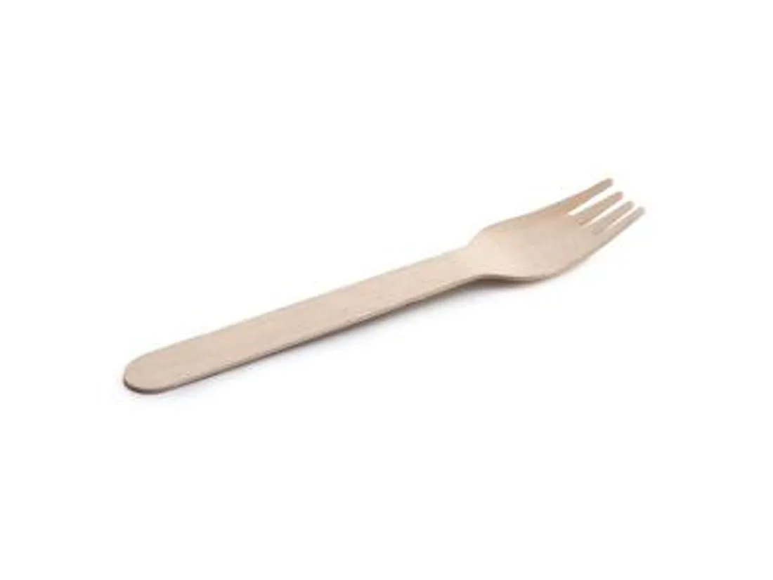 Tenedor de madera
